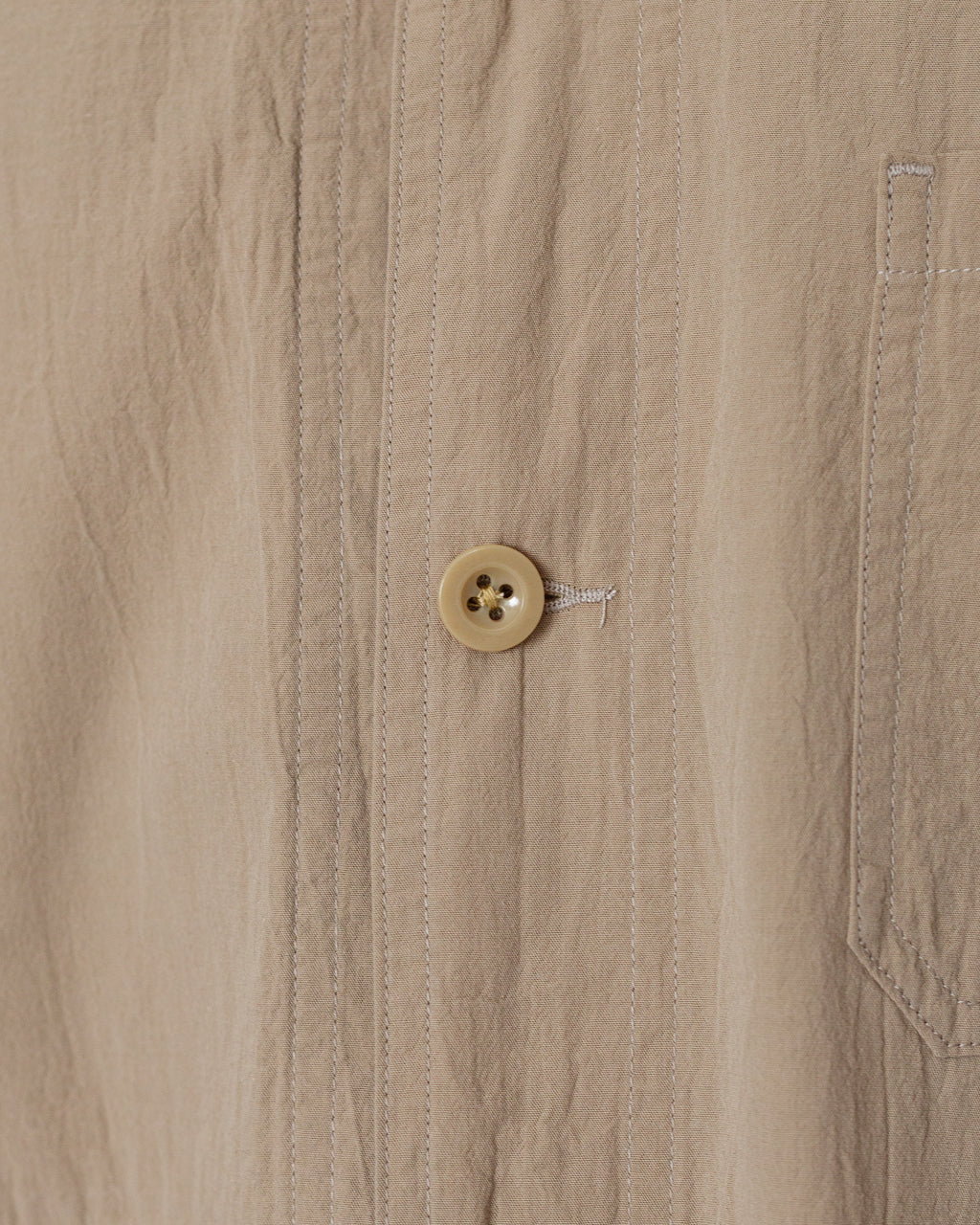 Coverall Shirt - Beige