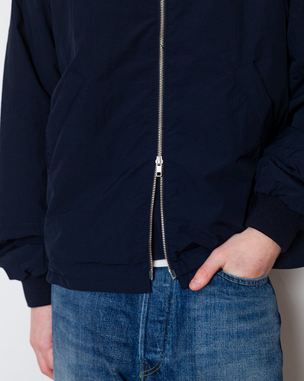 Basement Bomber Jacket - Navy