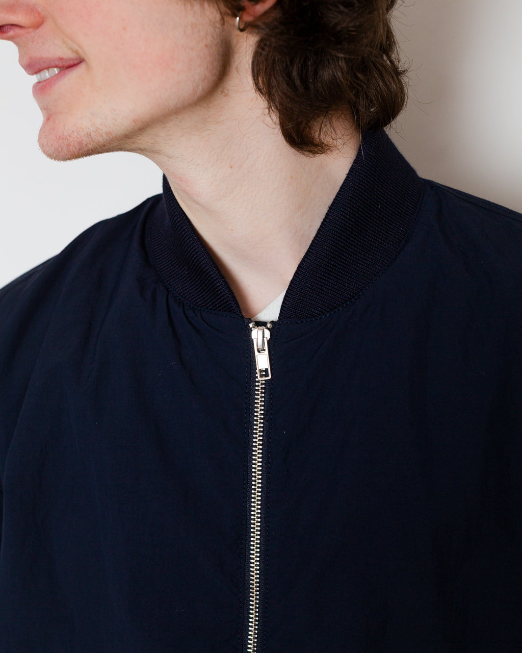 Basement Bomber Jacket - Navy