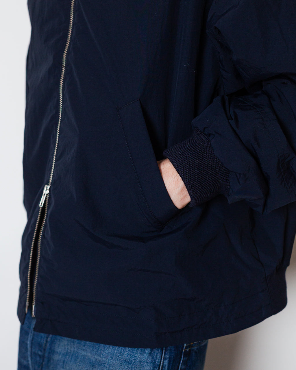 Basement Bomber Jacket - Navy