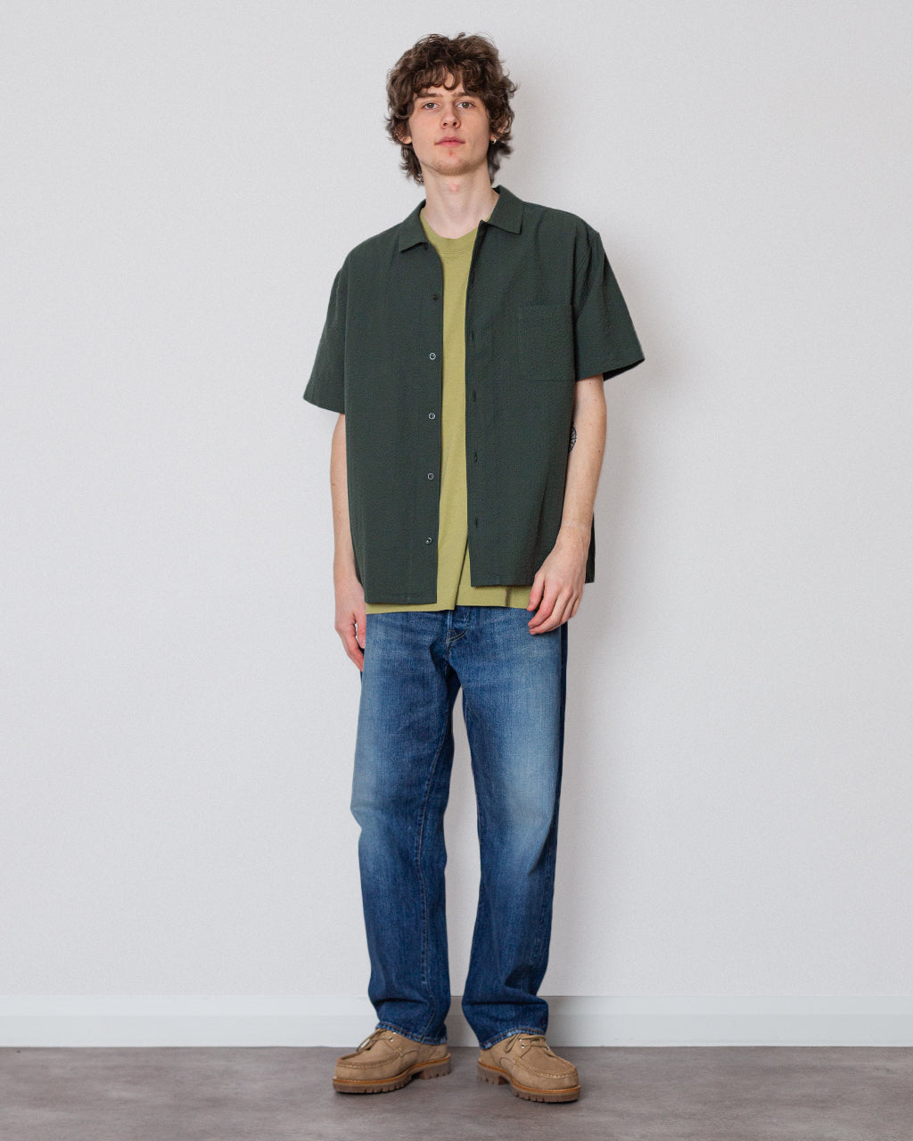 Malick Shirt - Dark Green