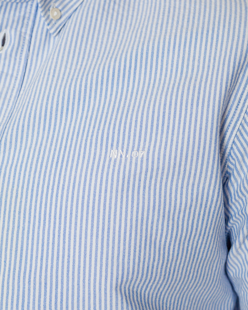 Colby Oxford Shirt - Blue Stripe