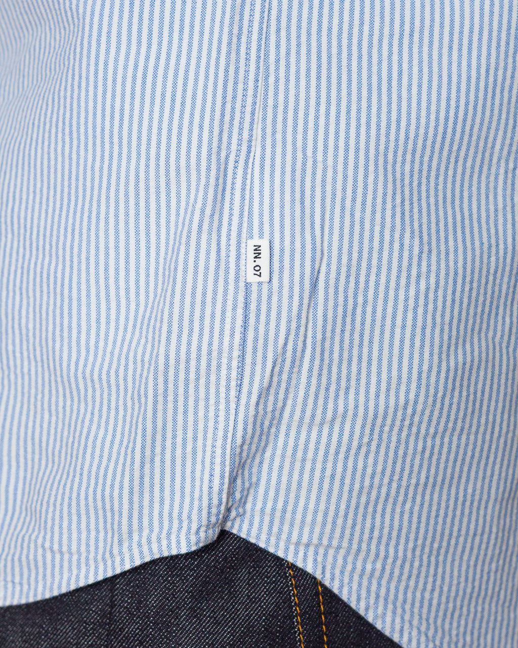 Colby Oxford Shirt - Blue Stripe
