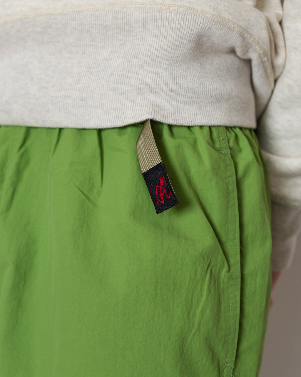 Nylon Packable G-Short - Jade Green