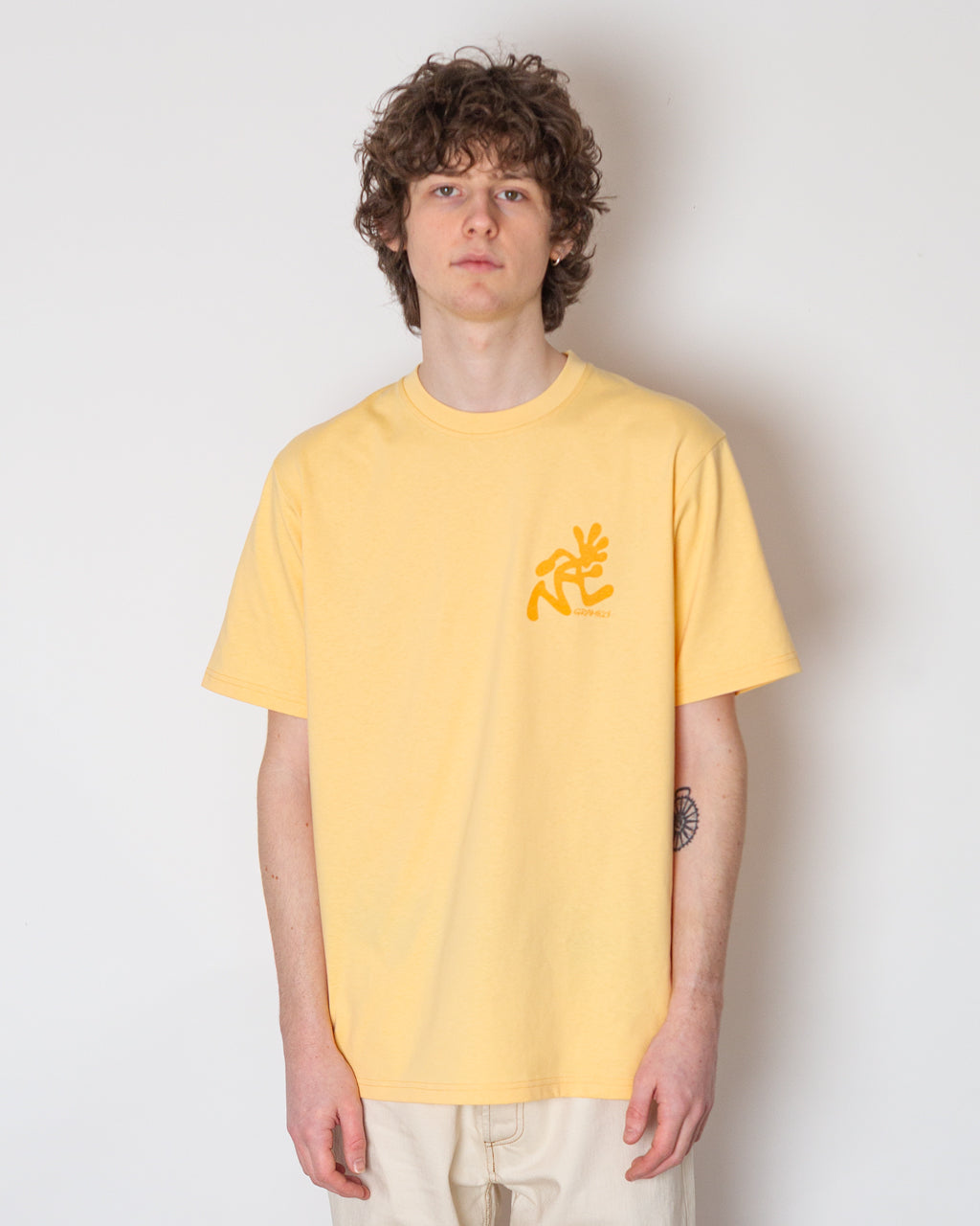 Running Man Tee - Mango