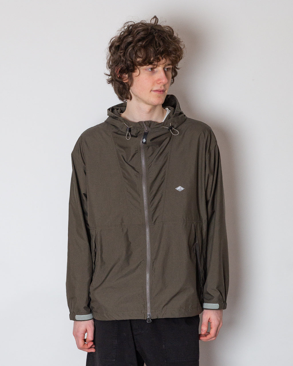 Hooded Short Jacket - Olive