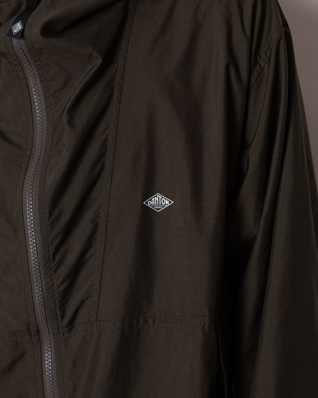Hooded Short Jacket - Olive