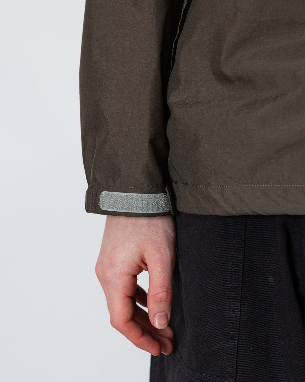 Hooded Short Jacket - Olive