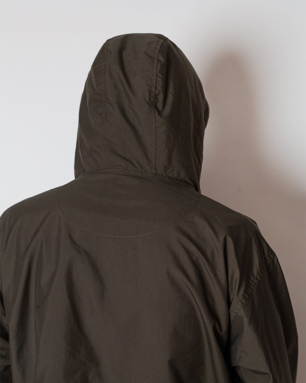 Hooded Short Jacket - Olive