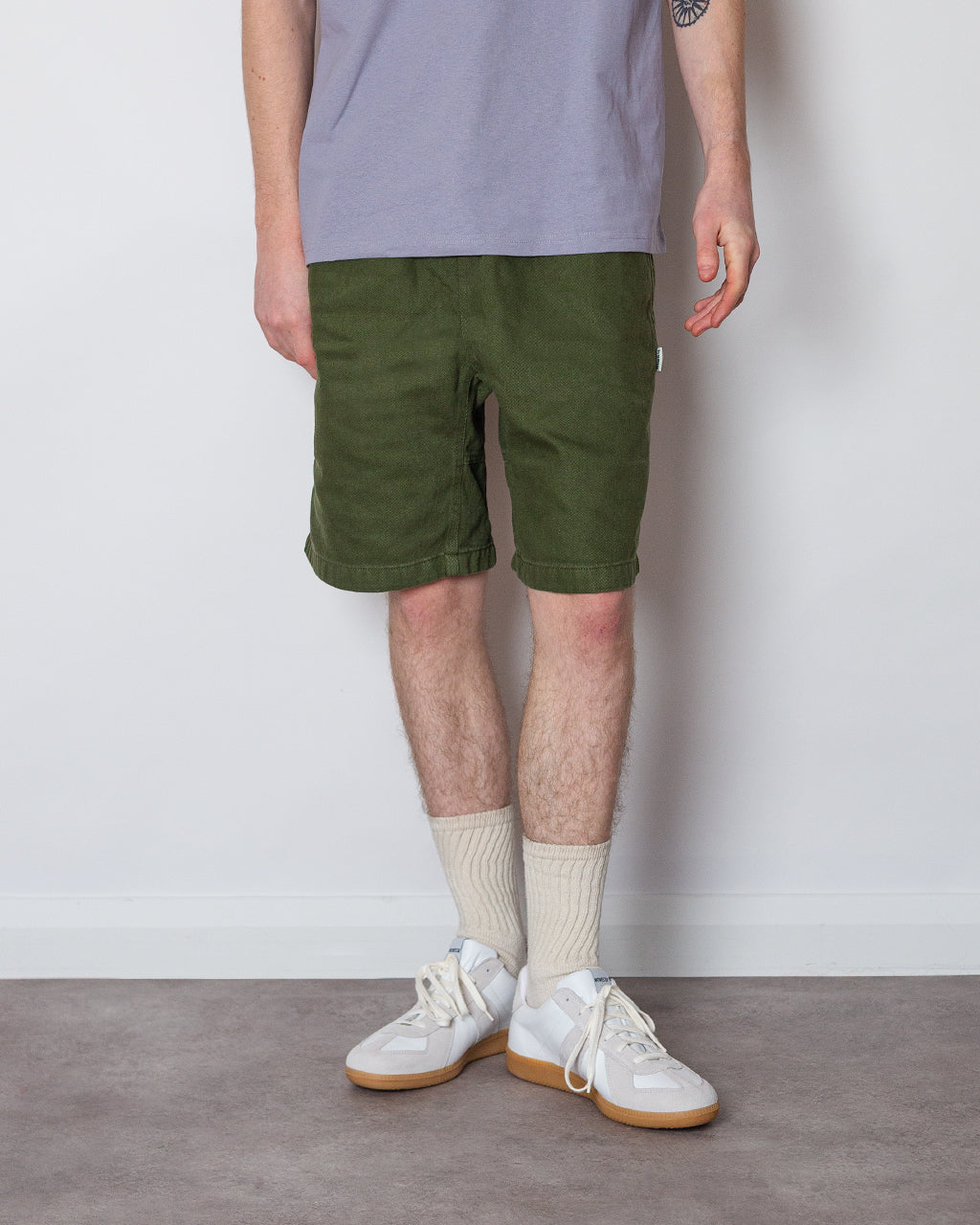 Hemp G-Short - Olive
