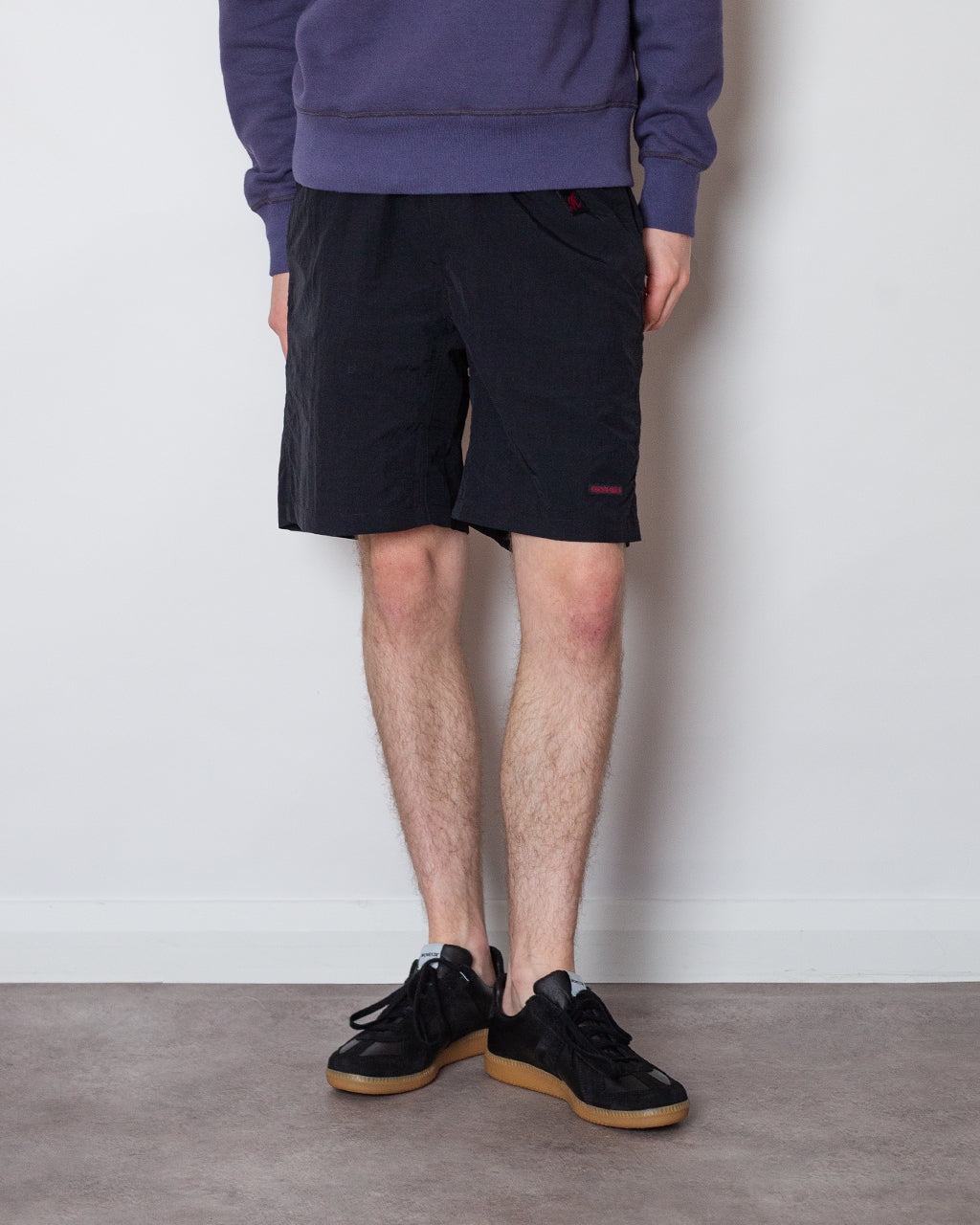 Nylon Packable G-Short - Black