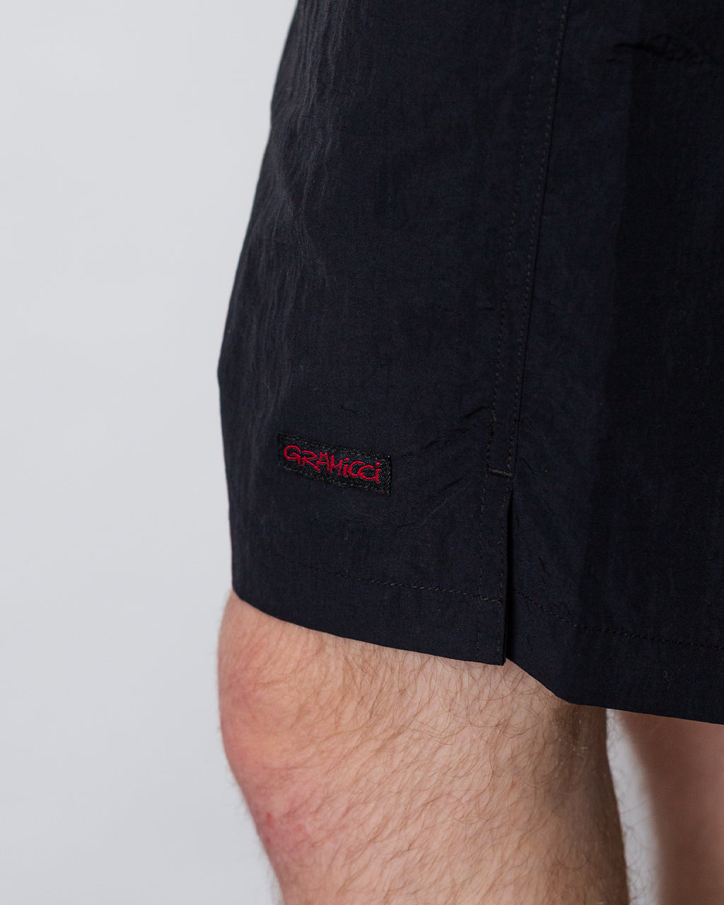 Nylon Packable G-Short - Black