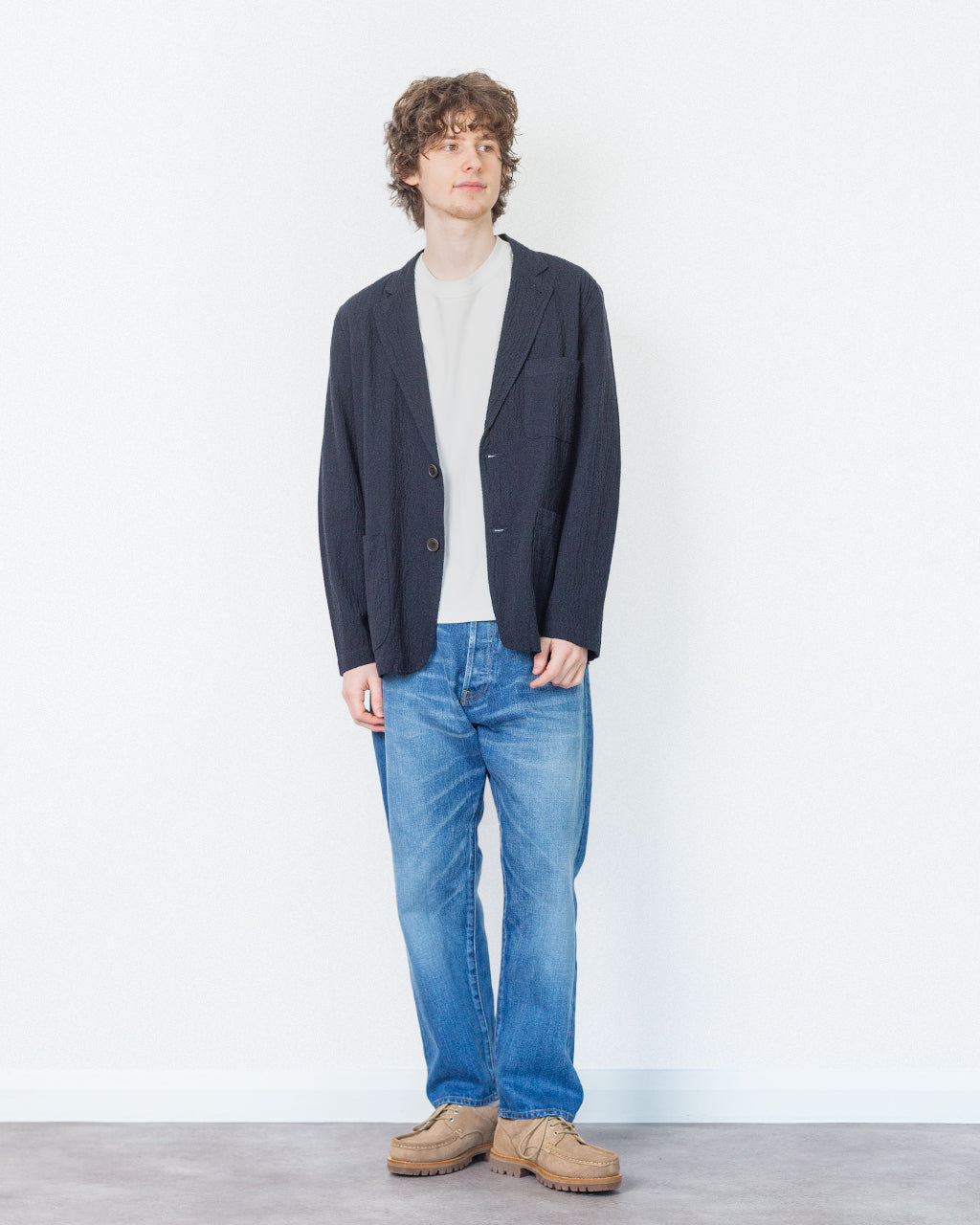 Two Button Jacket Ospina - Navy