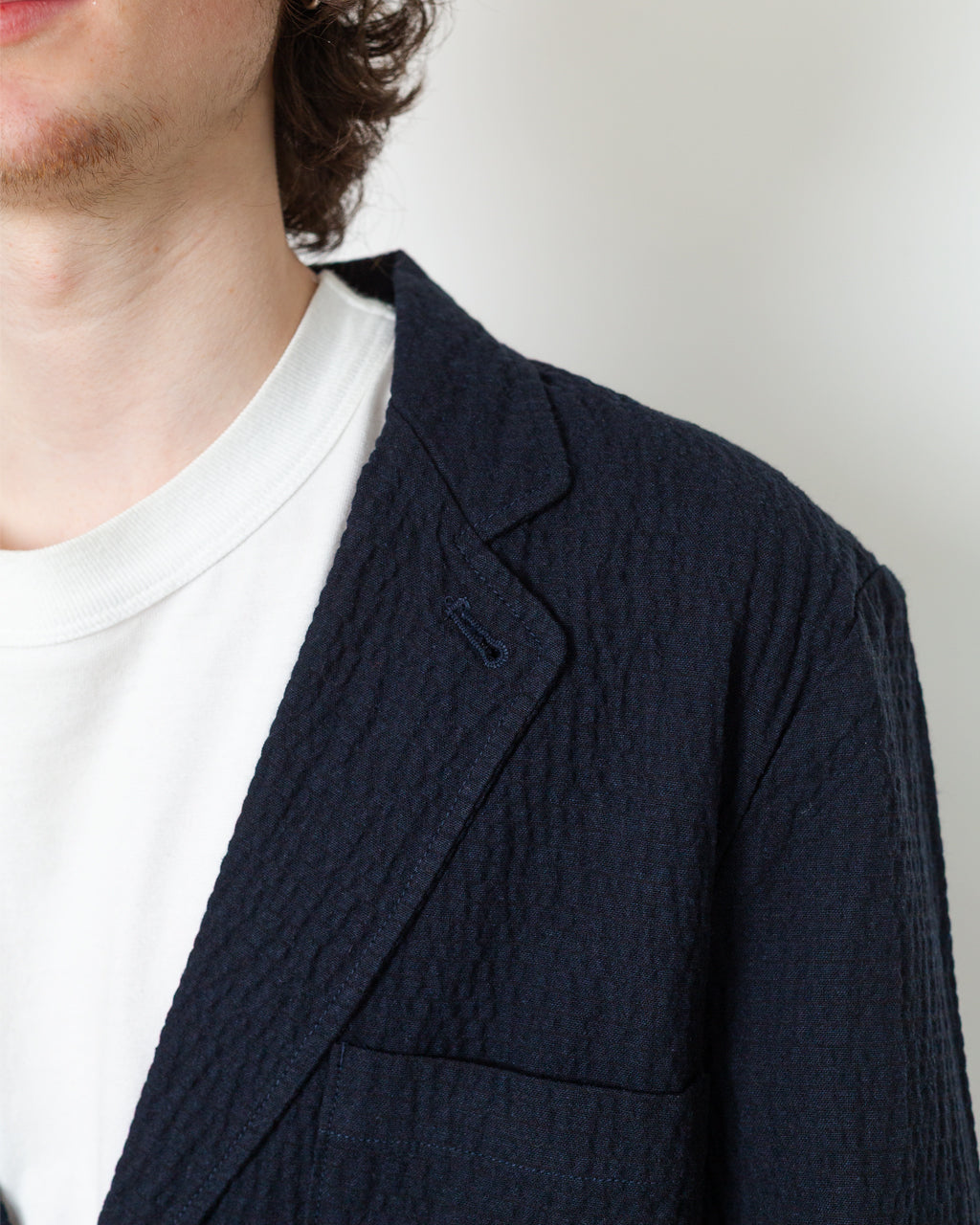 Two Button Jacket Ospina - Navy