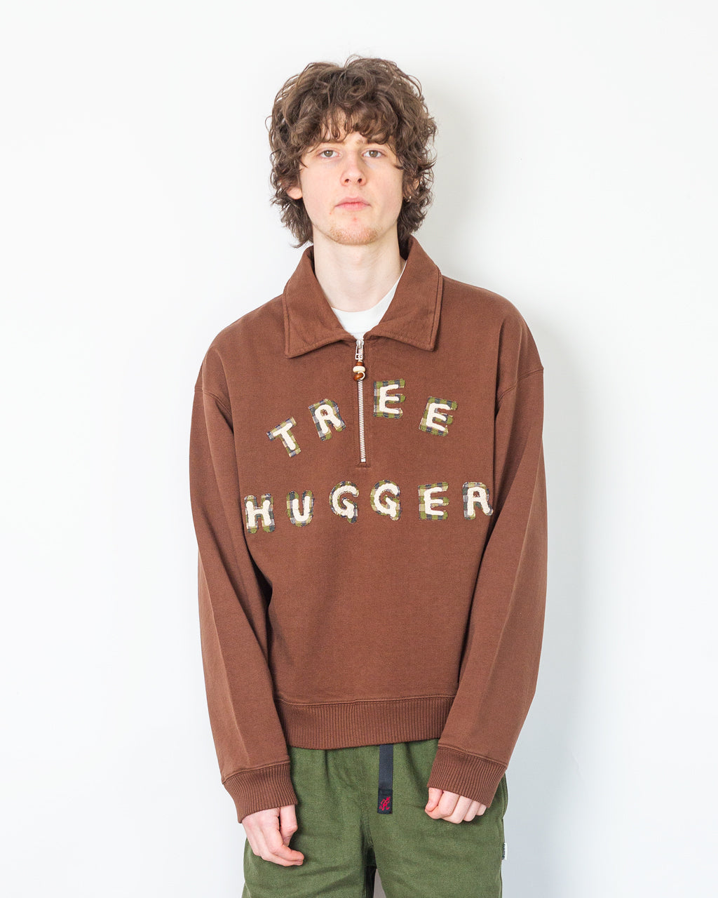 Geo Pullover - Brown Tree Hugger