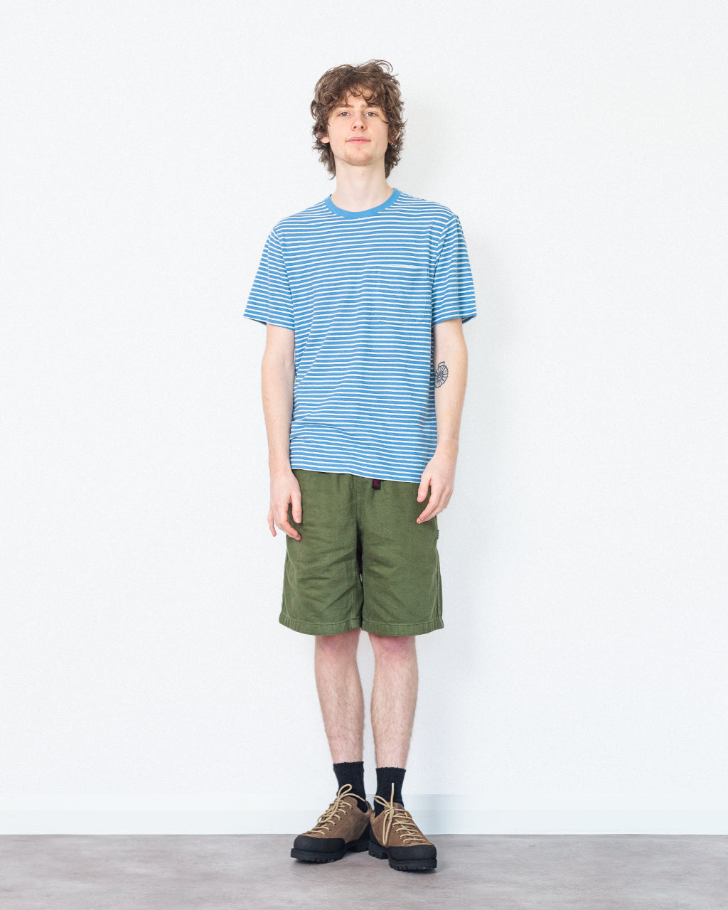 Trail Harbour Pocket Tee - Steps Shore Blue