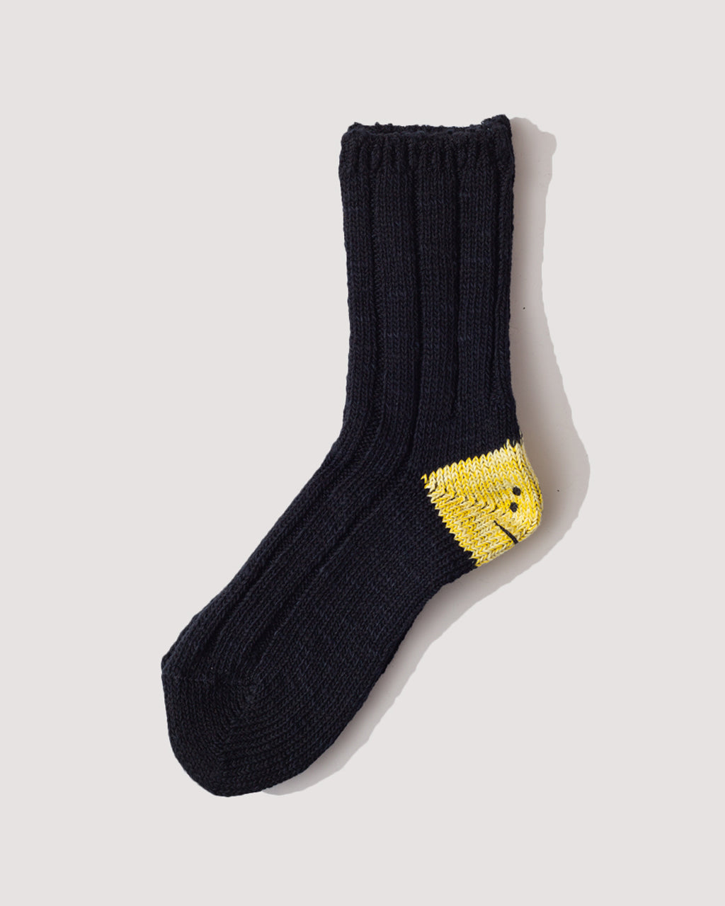 56 Yarns MA-1 RAINBOWY HAPPY HEEL Socks - Black