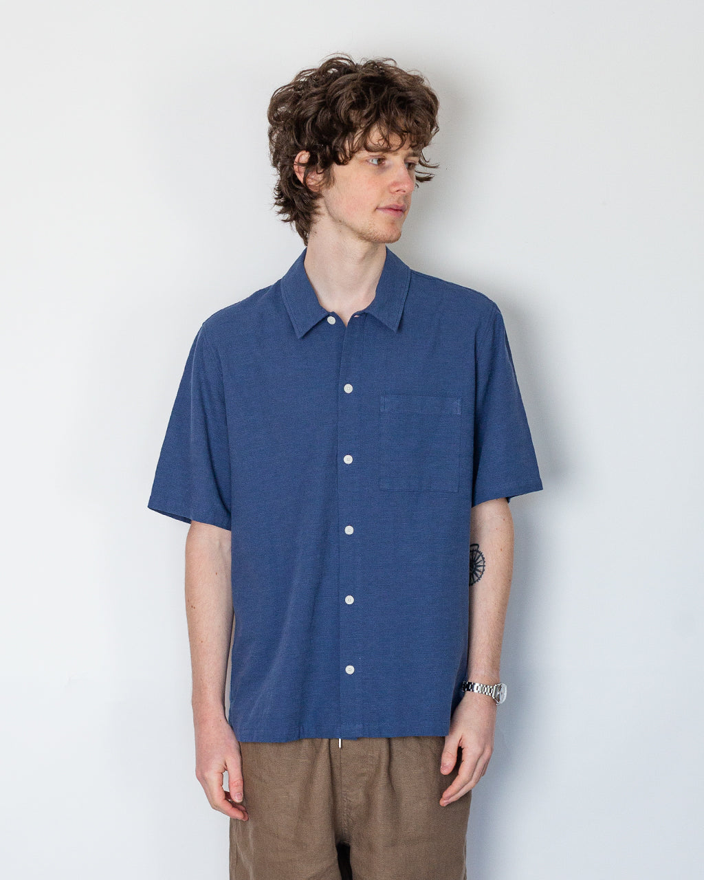 Gabe Shirt - Soft Navy