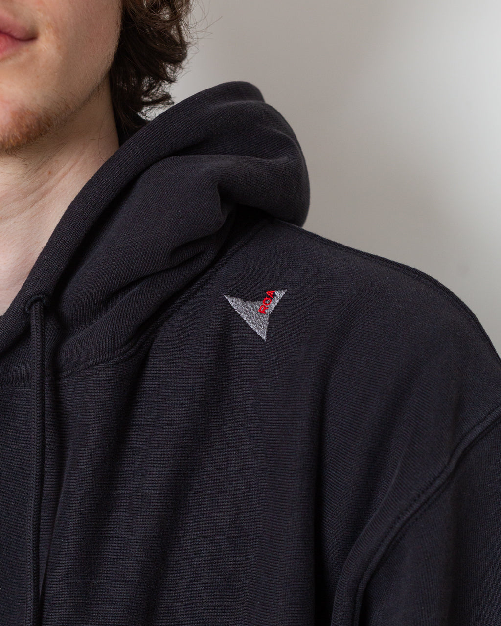 Logo Hoodie - Washed Black