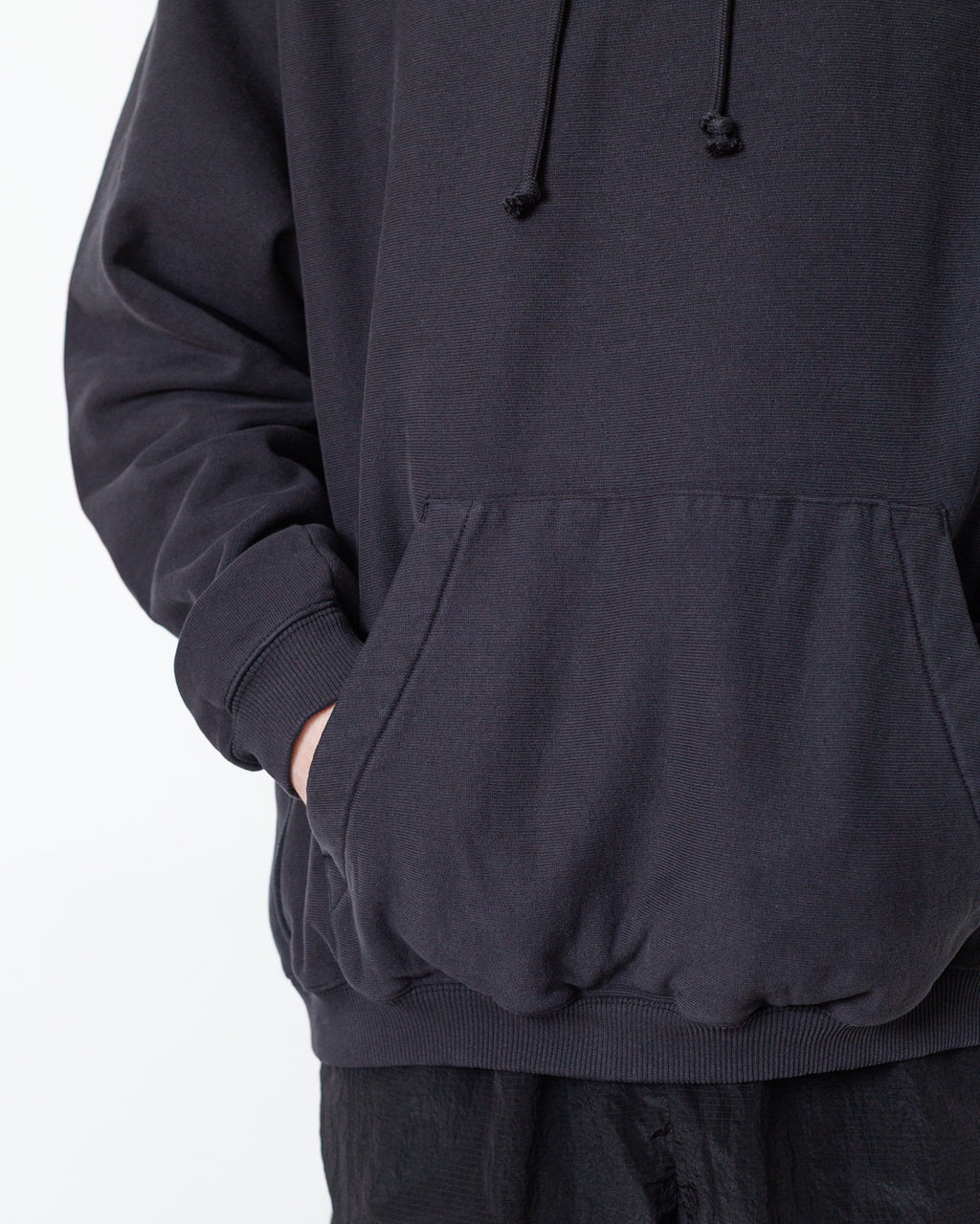 Logo Hoodie - Washed Black