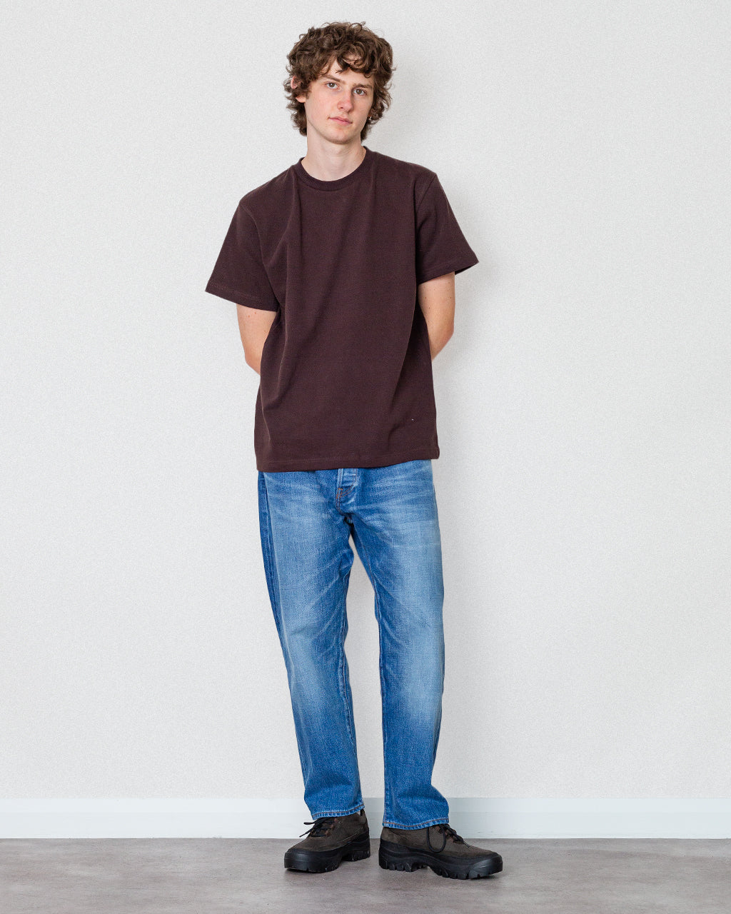 Super Weight Tee - Coffee