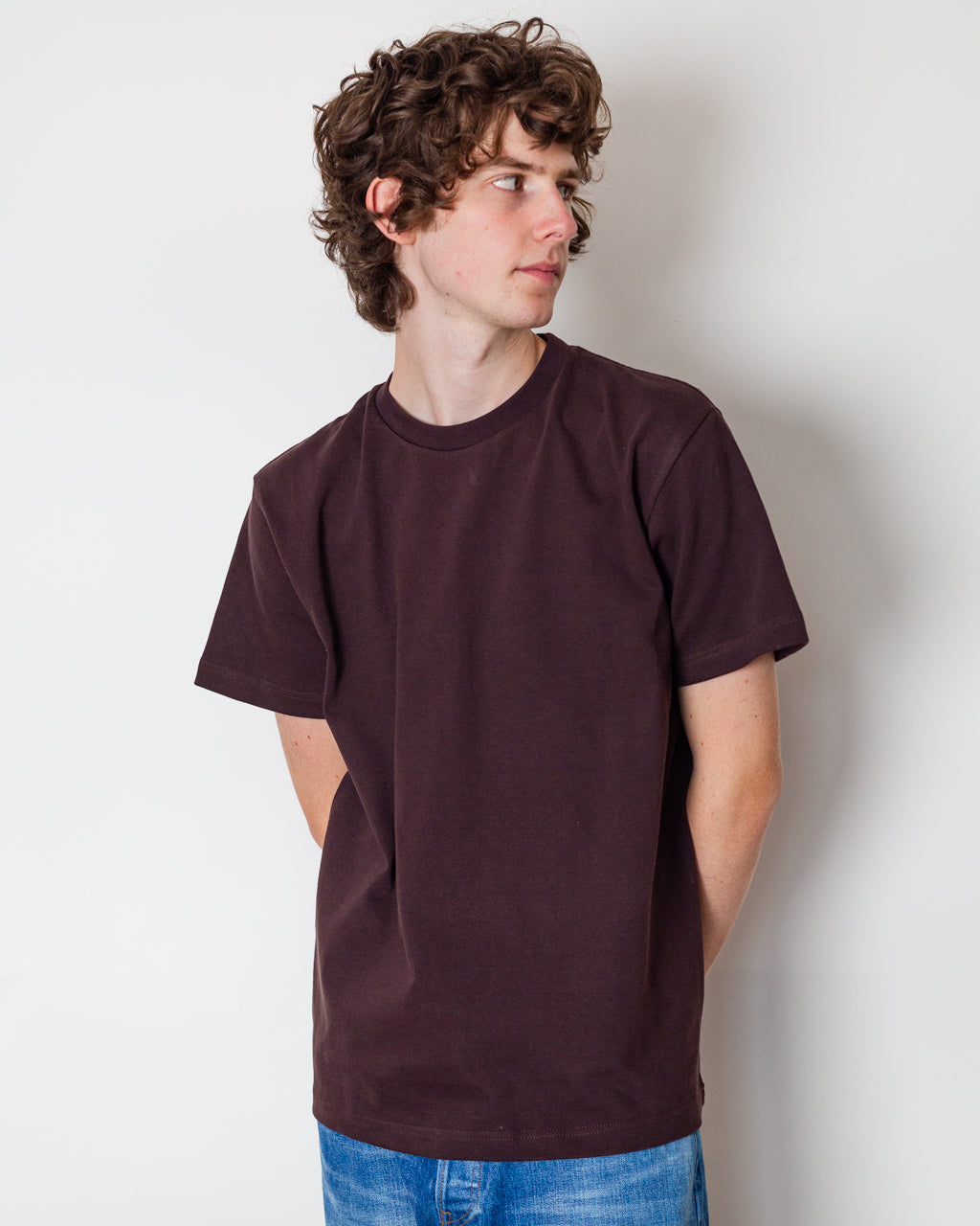 Super Weight Tee - Coffee