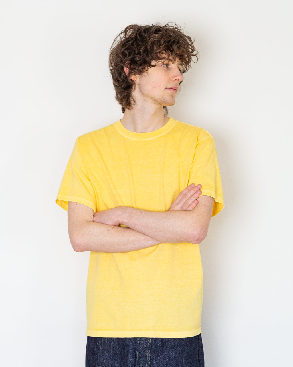 SS Crew Tee - Straw