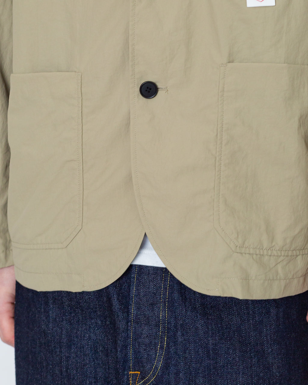 Lapel Jacket - Beige