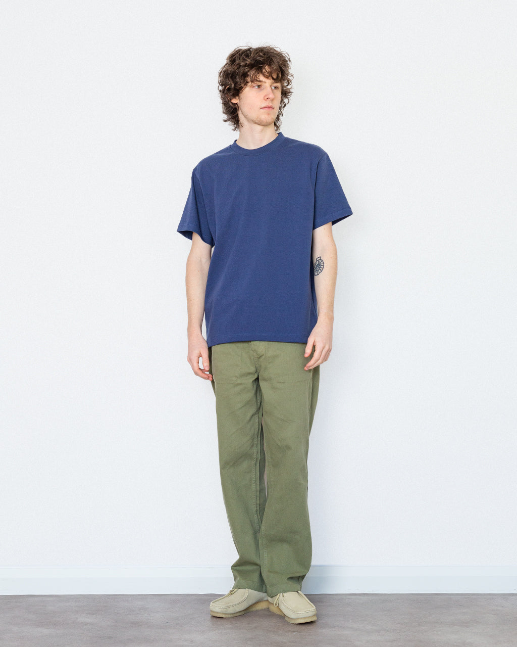 Super Weight Tee - Navy Blue