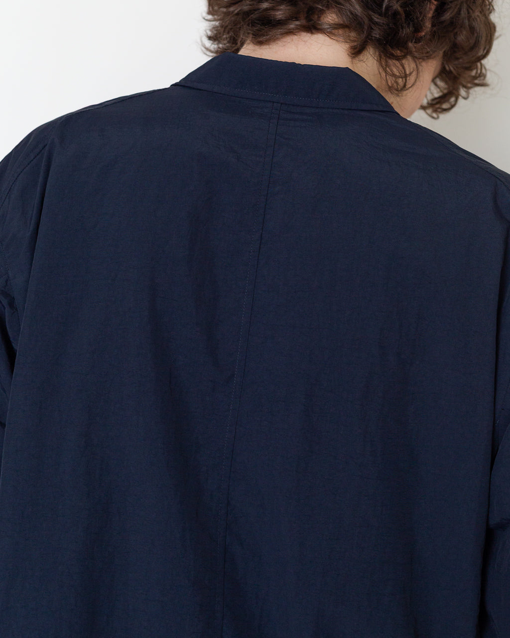 Lapel Jacket - Navy