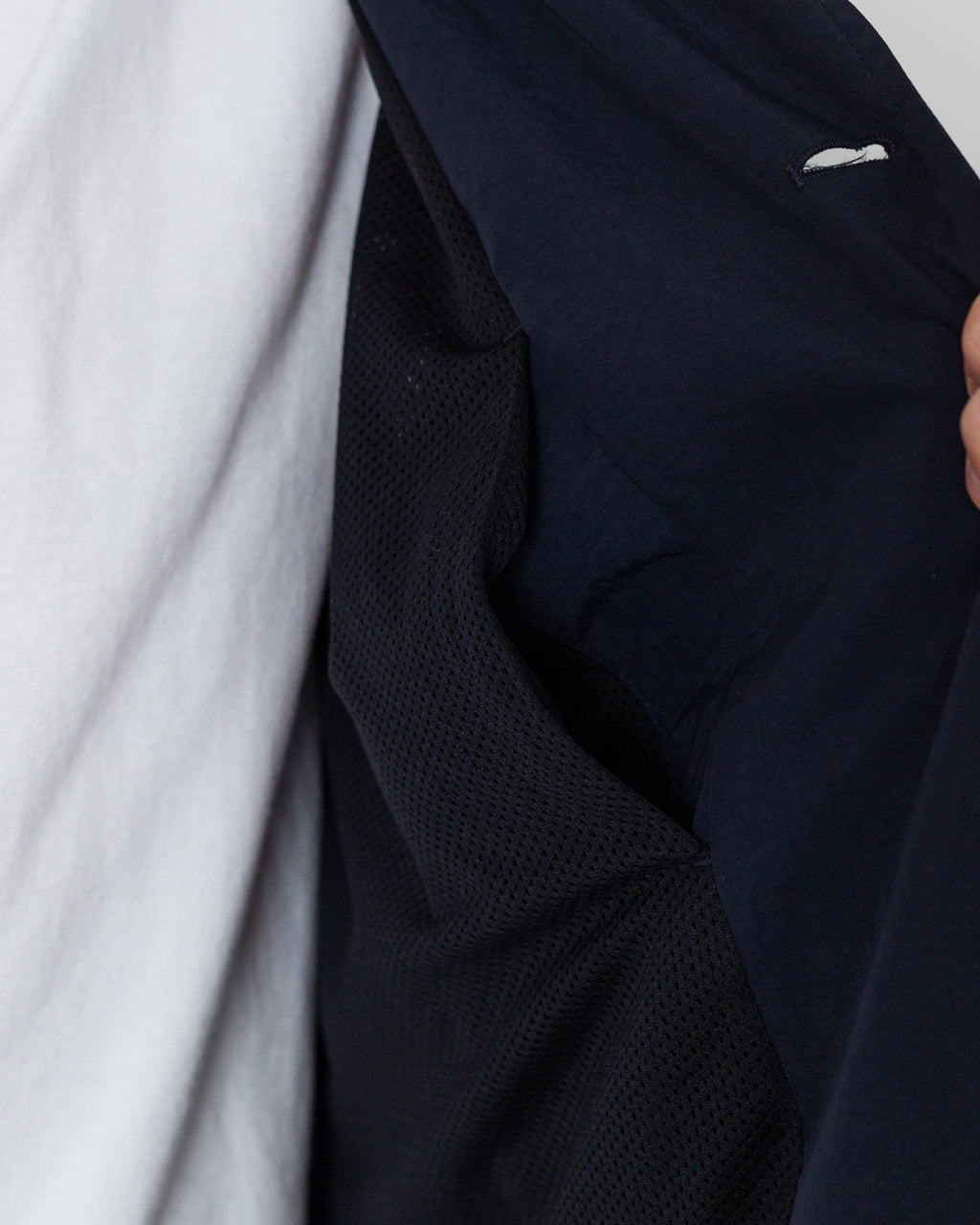Lapel Jacket - Navy
