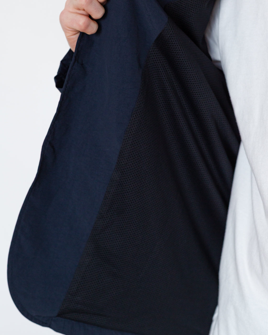Lapel Jacket - Navy