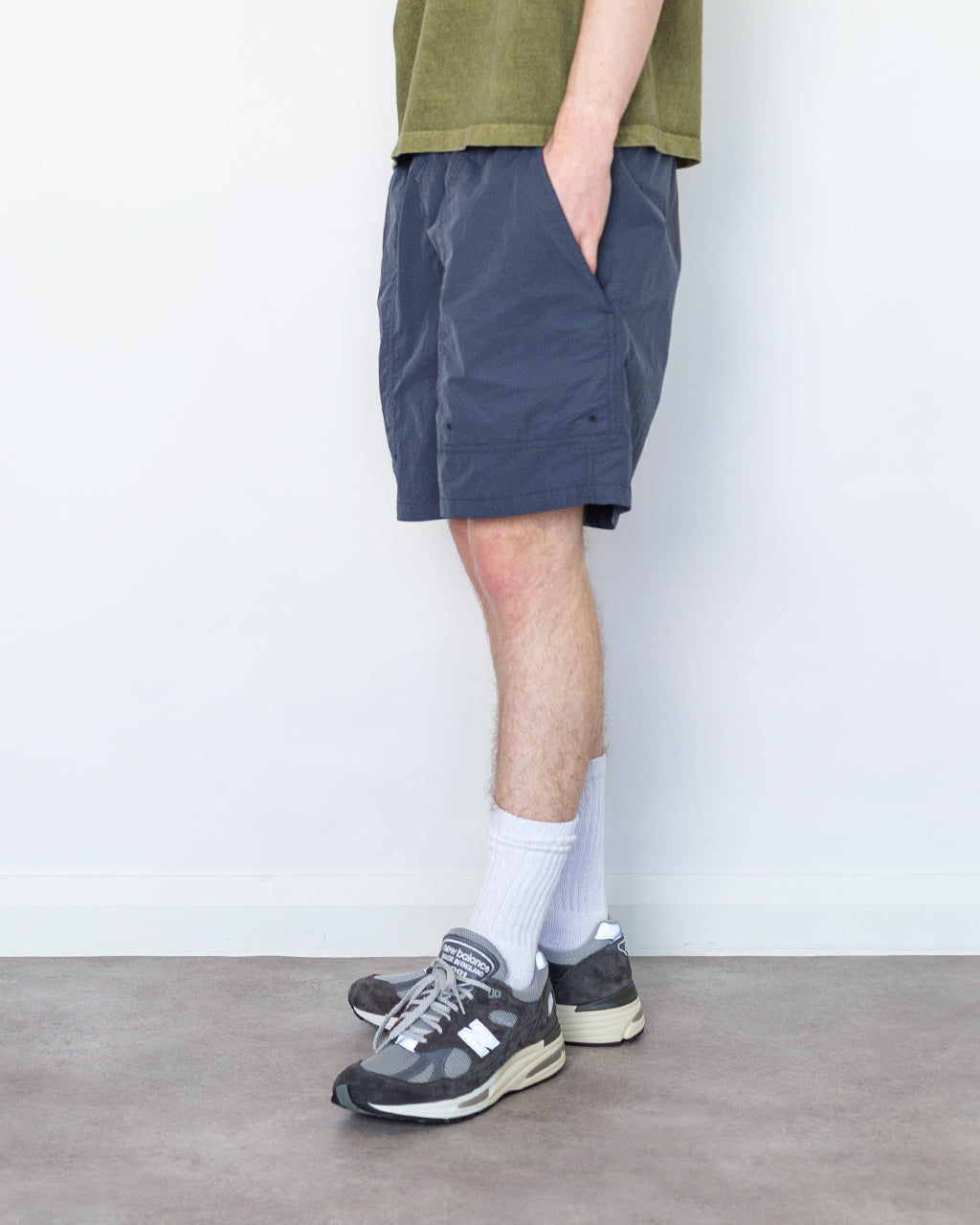 Utility Short - V002D Blue Grey