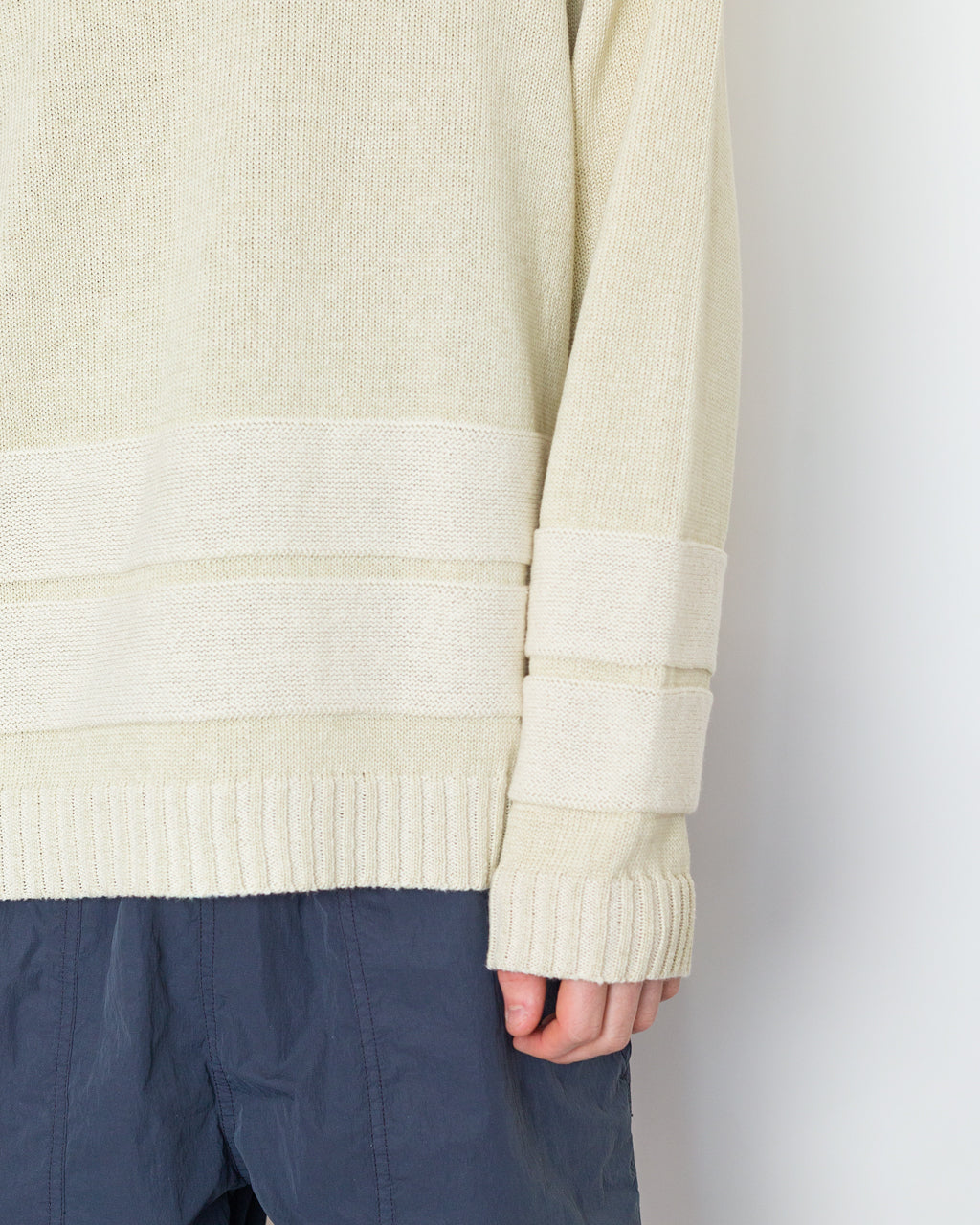 Crew Neck - V0M93 Ivory