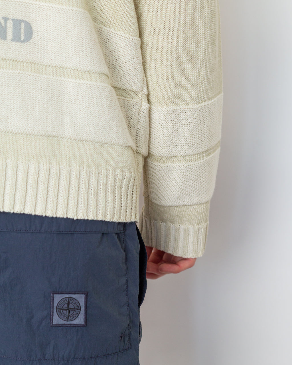 Crew Neck - V0M93 Ivory