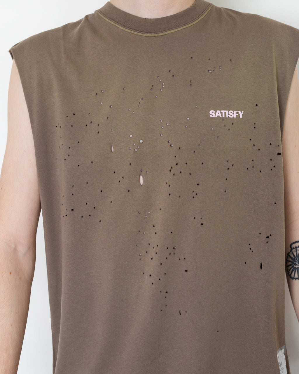 Moth-Tech Muscle Tee - Sun Bleached Falcon