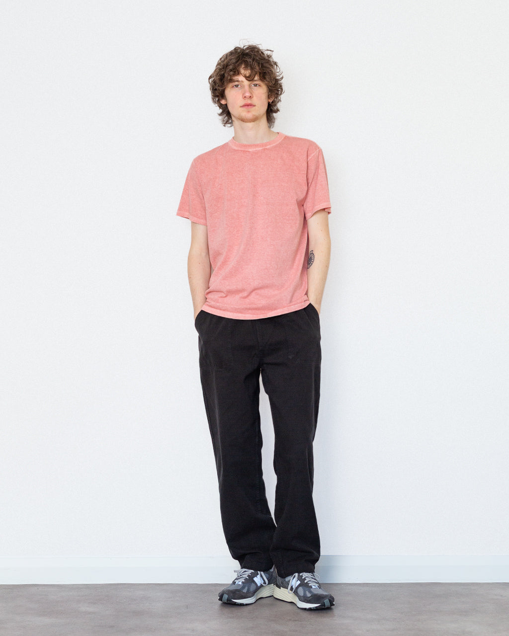 SS Crew Tee - Coral