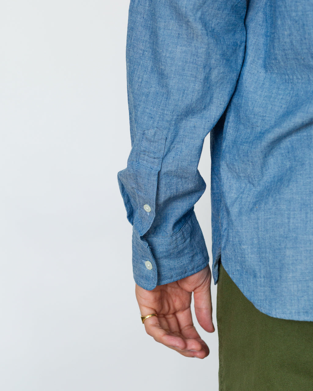 Chambray Shirt - Sax