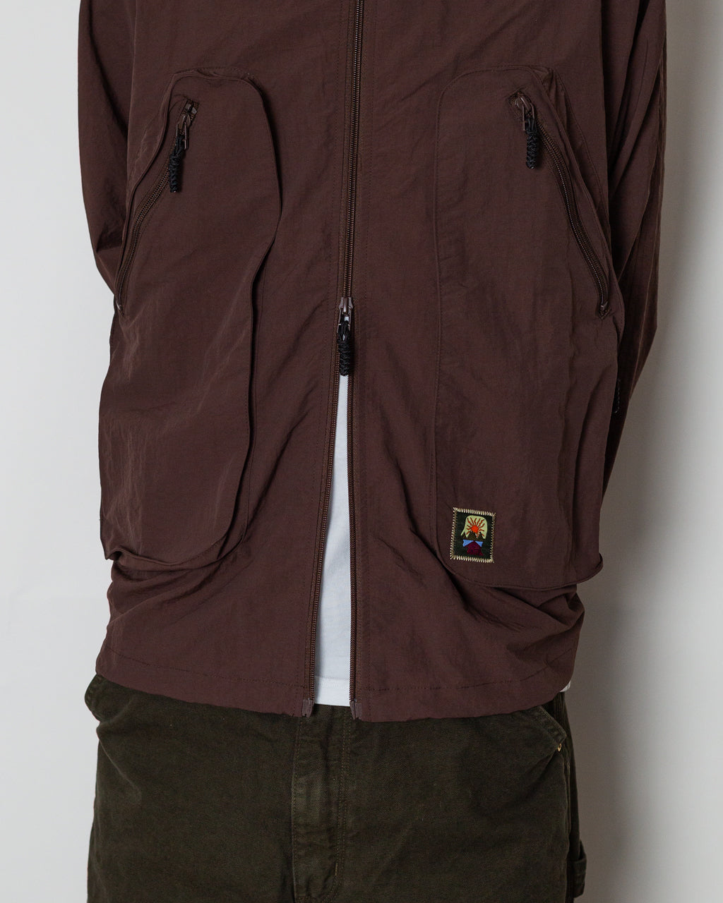 Dolman Sleeve Jacket - Brown