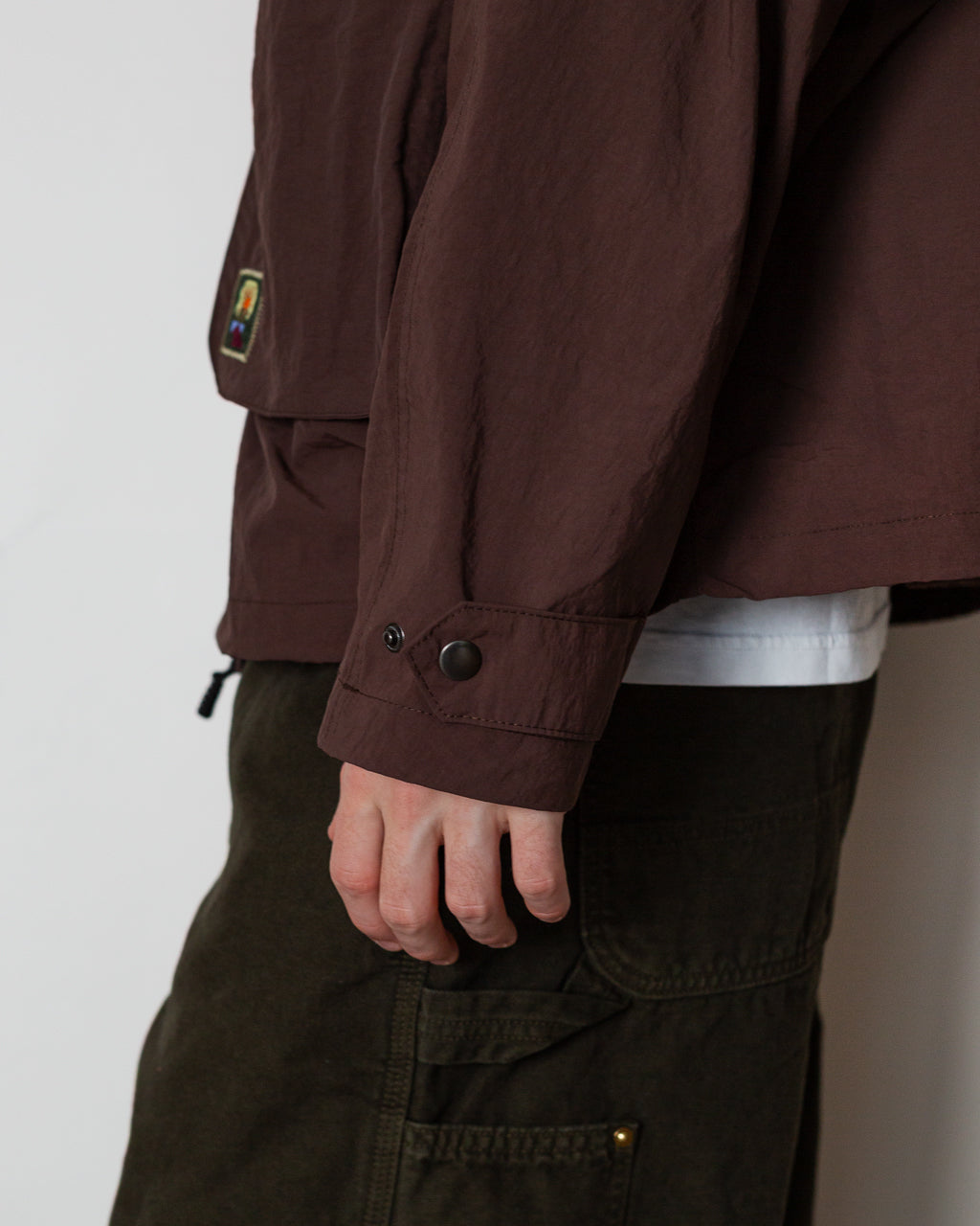 Dolman Sleeve Jacket - Brown