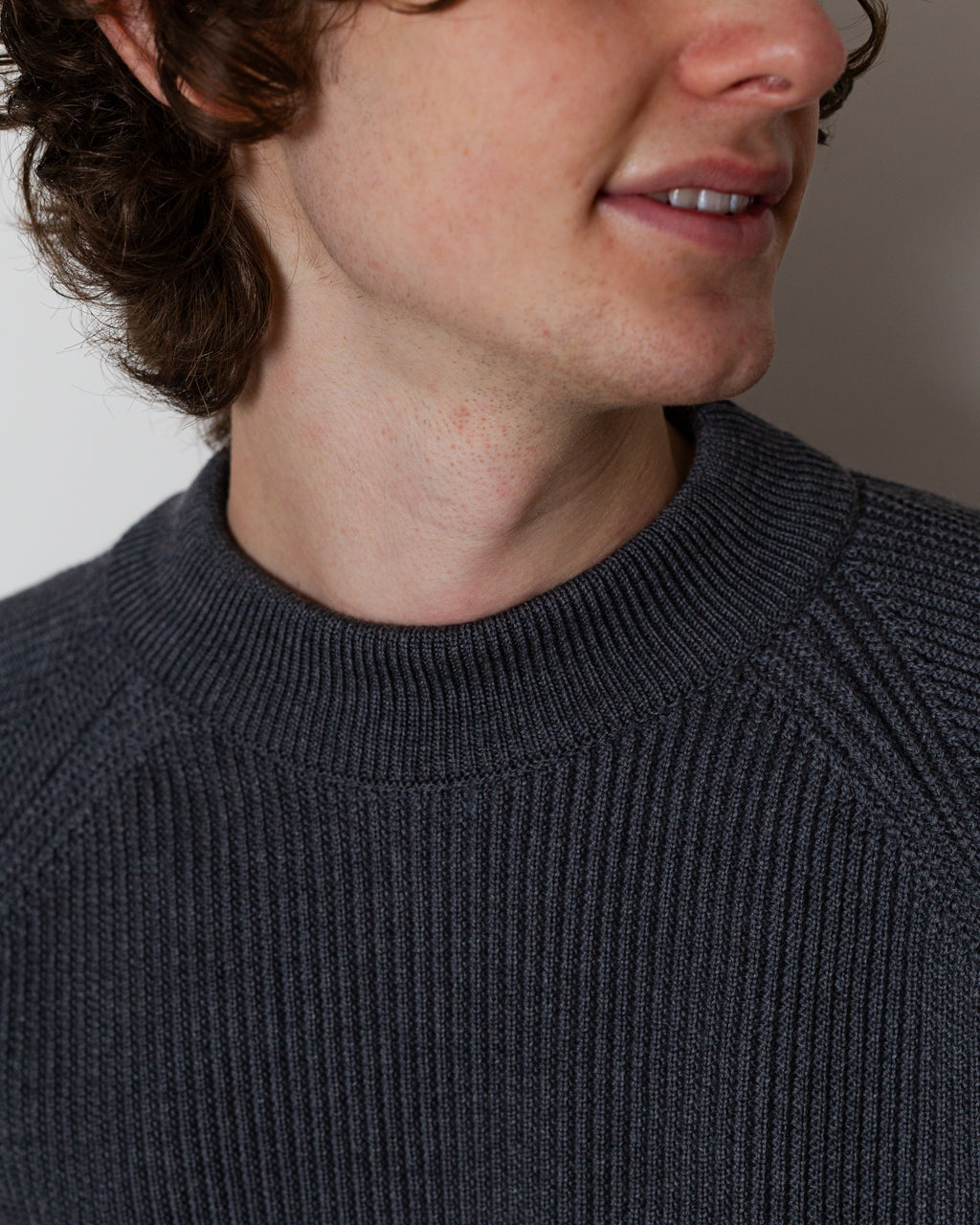Render Mock Neck - Strata Grey