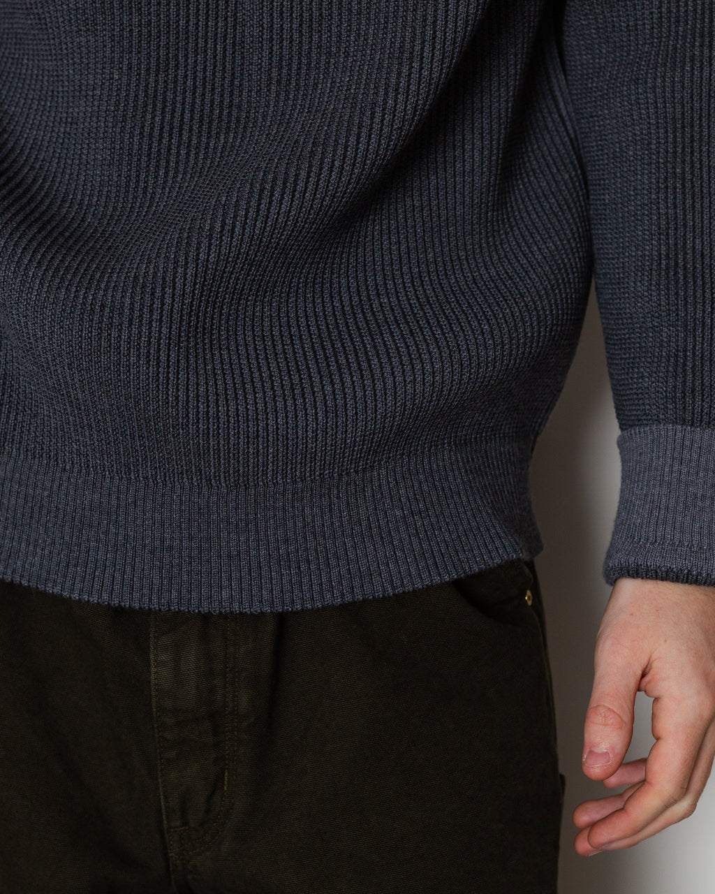 Render Mock Neck - Strata Grey