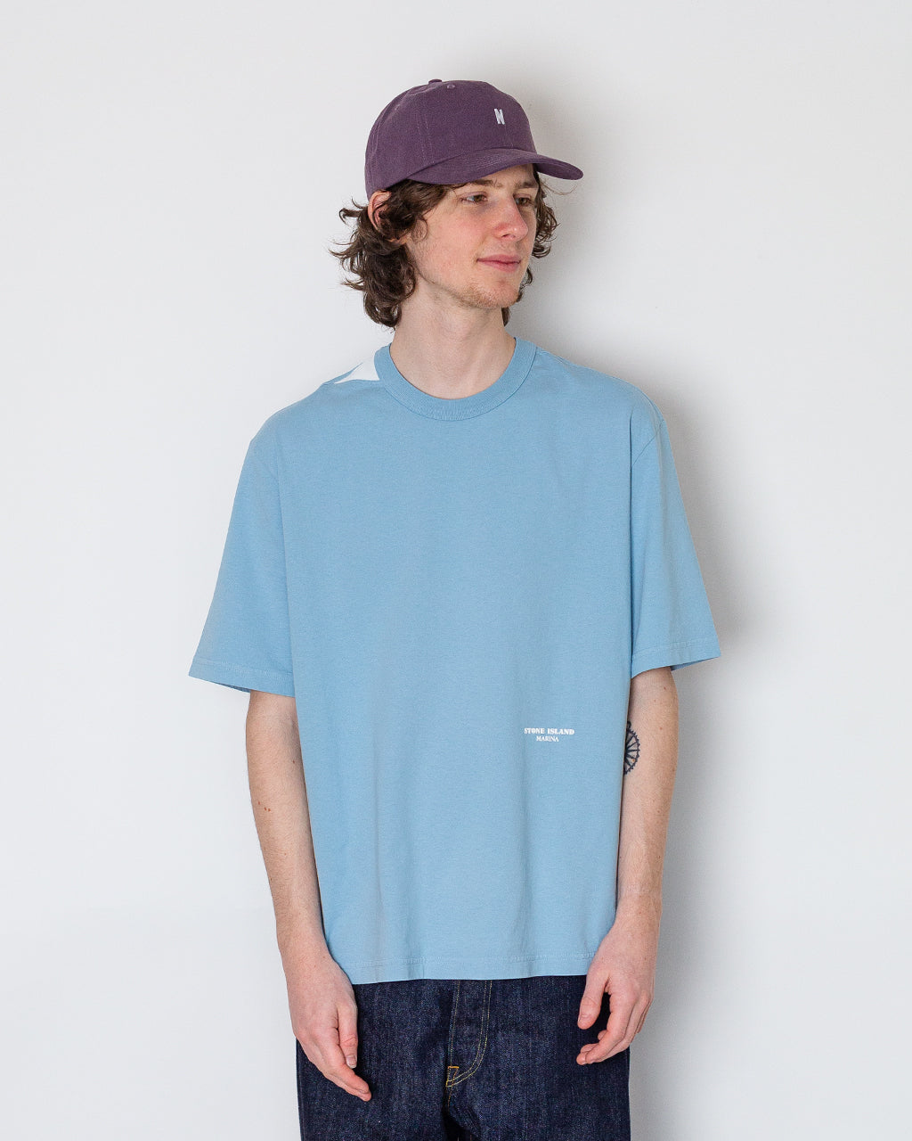 Logo T-Shirt - V004A Dust Blue