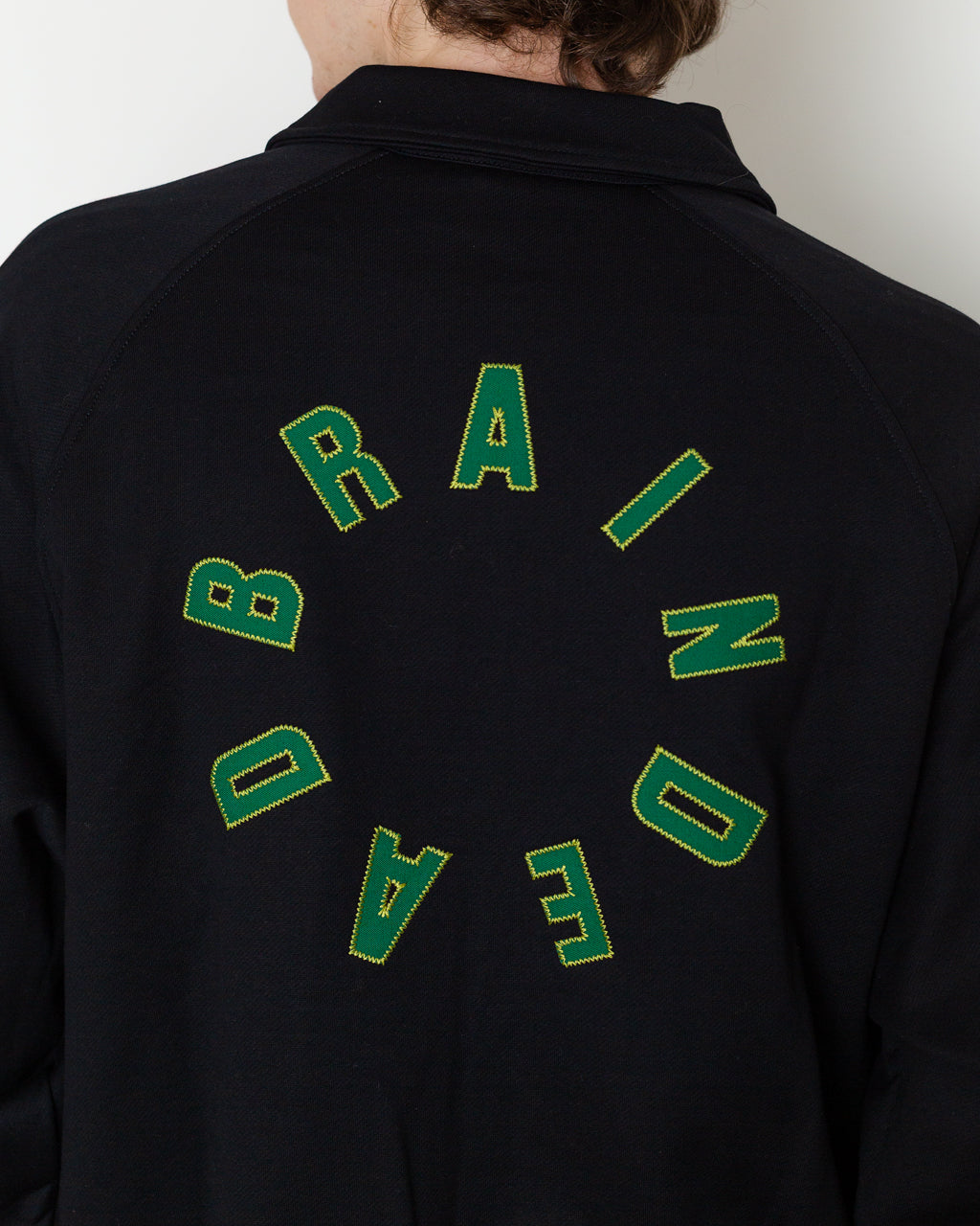 Collegiate Track Top - Black