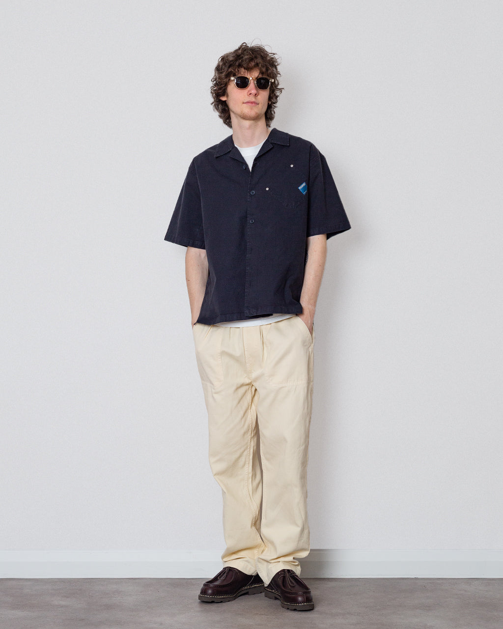 Tradesman Shirt - Blue Black