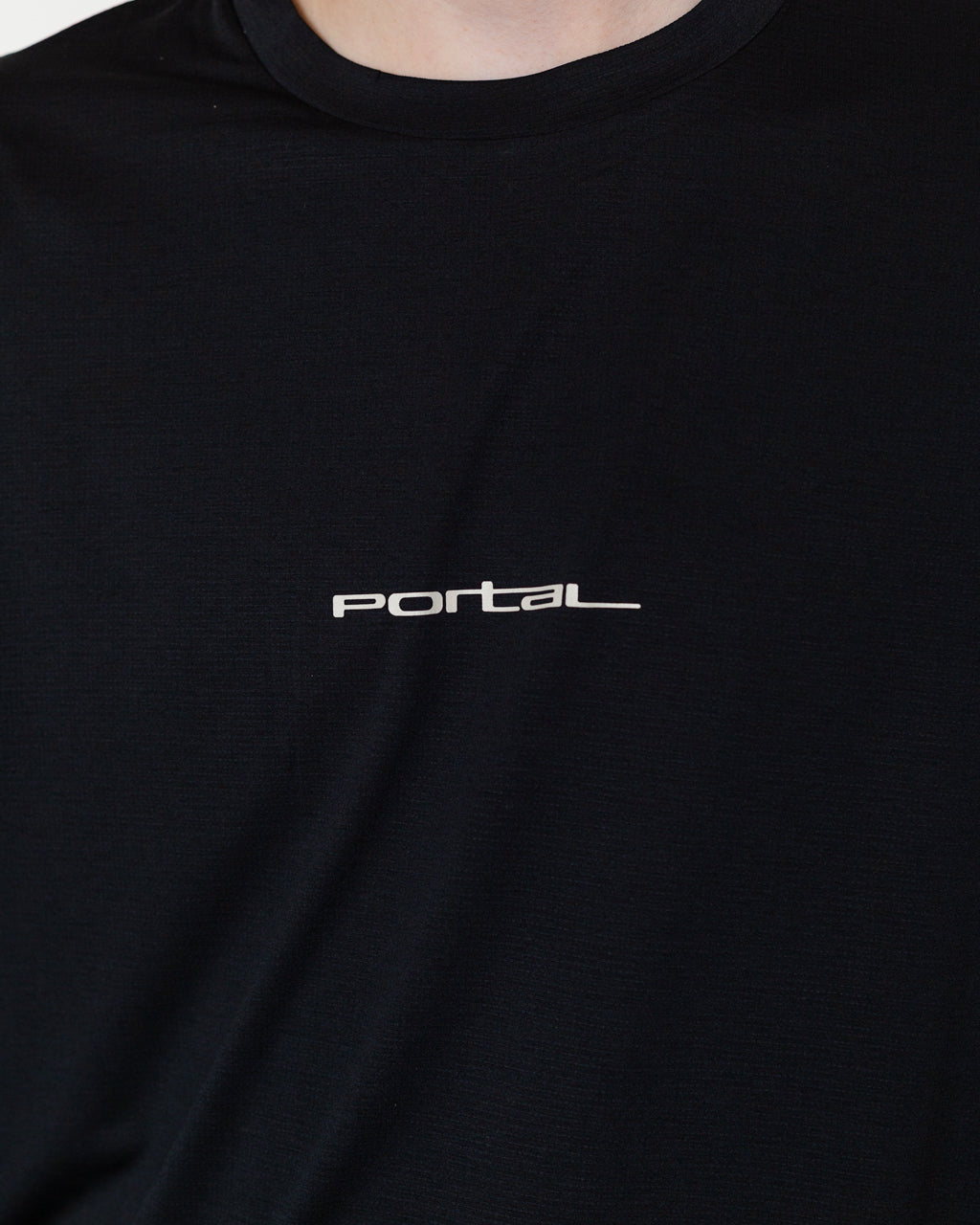 Lateral Peak L/S T-Shirt - Black Beauty Wordmark