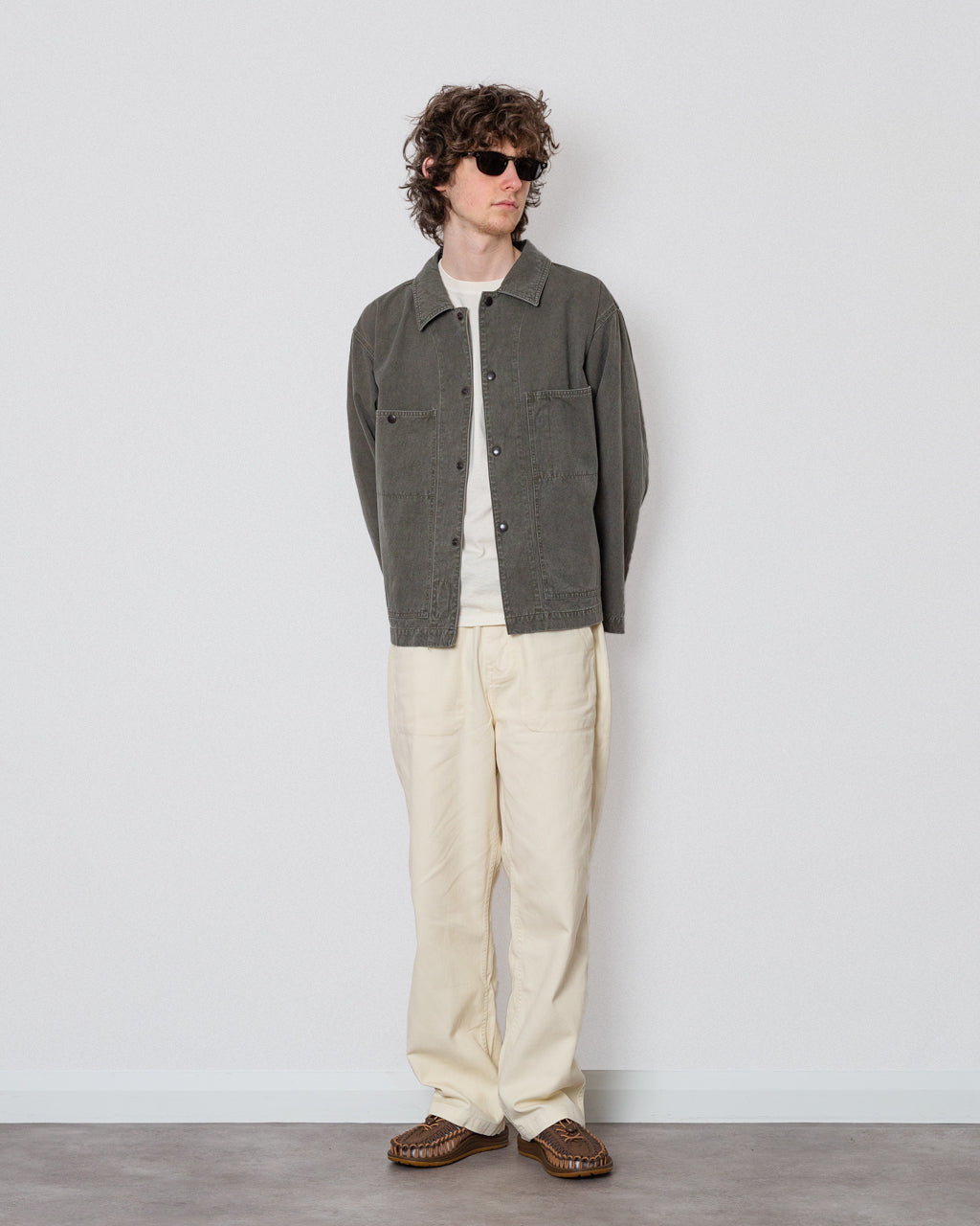 Stewards Trouser - Natural