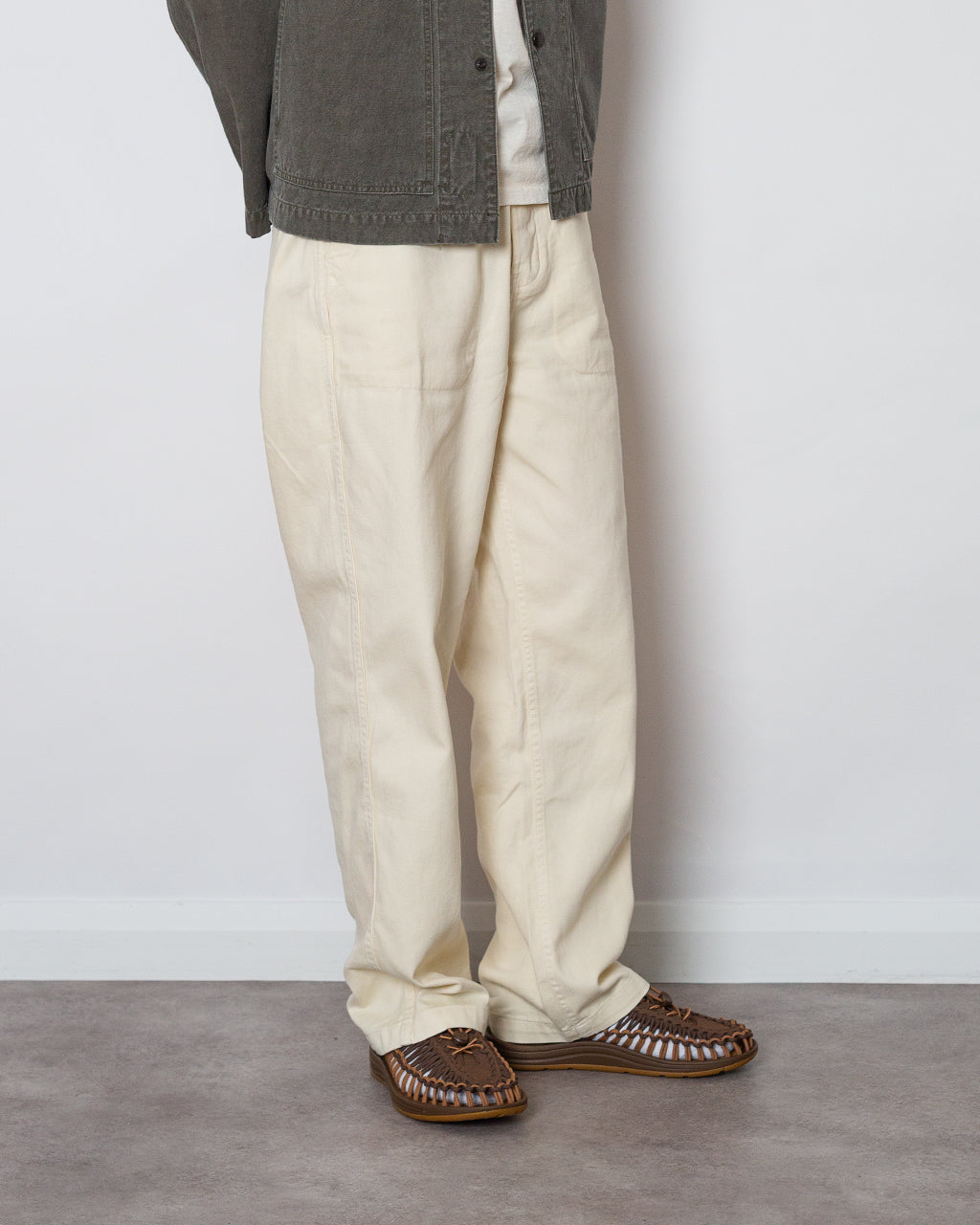 Stewards Trouser - Natural