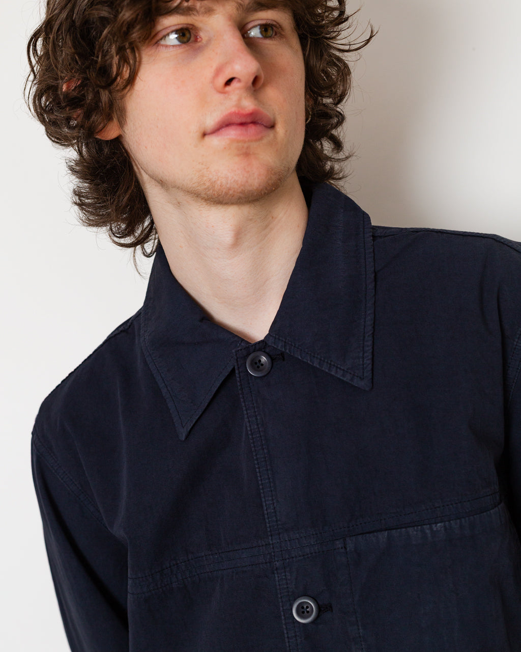 Aresskov Overshirt - Dark Navy