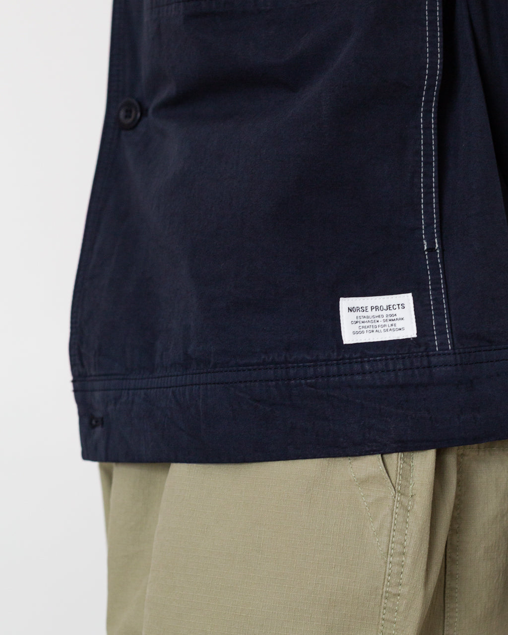 Aresskov Overshirt - Dark Navy